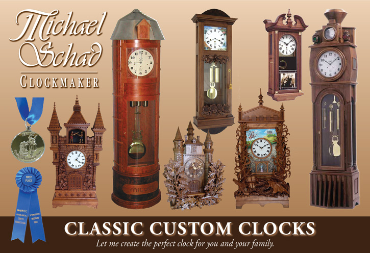 Custom clocks and clock restoration