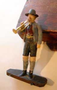 Trumpet Player Figure restored